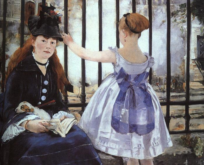 Edouard Manet Gare St.Lazare